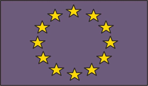 Fahne Europa 140cm x 90cm